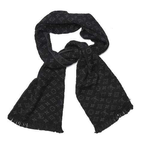 black Louis Vuitton Scarves for Women 